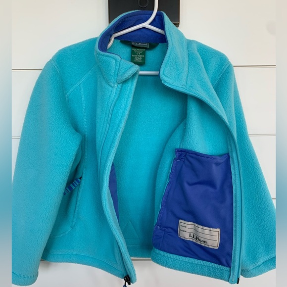 LLBEAN ZIP-UP FLEECE FOR TODDLER/LITTLE GIRLS SIZE 4T - Picture 3 of 12